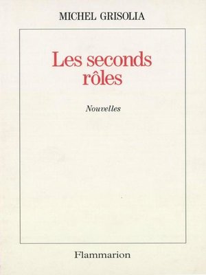 cover image of Les seconds rôles